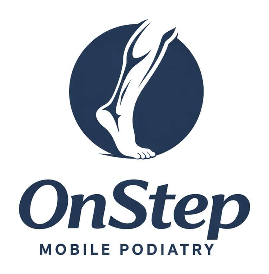 On Step Mobile Podiatry logo
